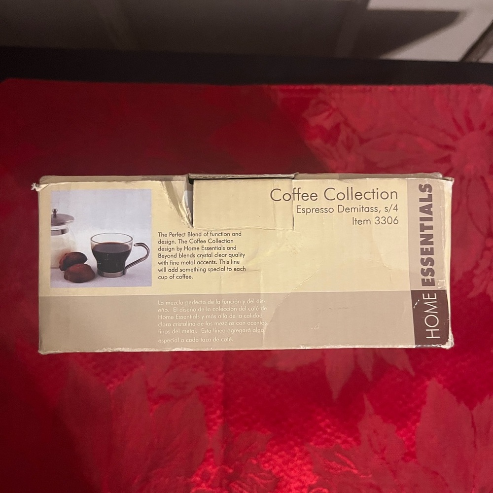 Home Essentials Coffee Espresso Demitass Set